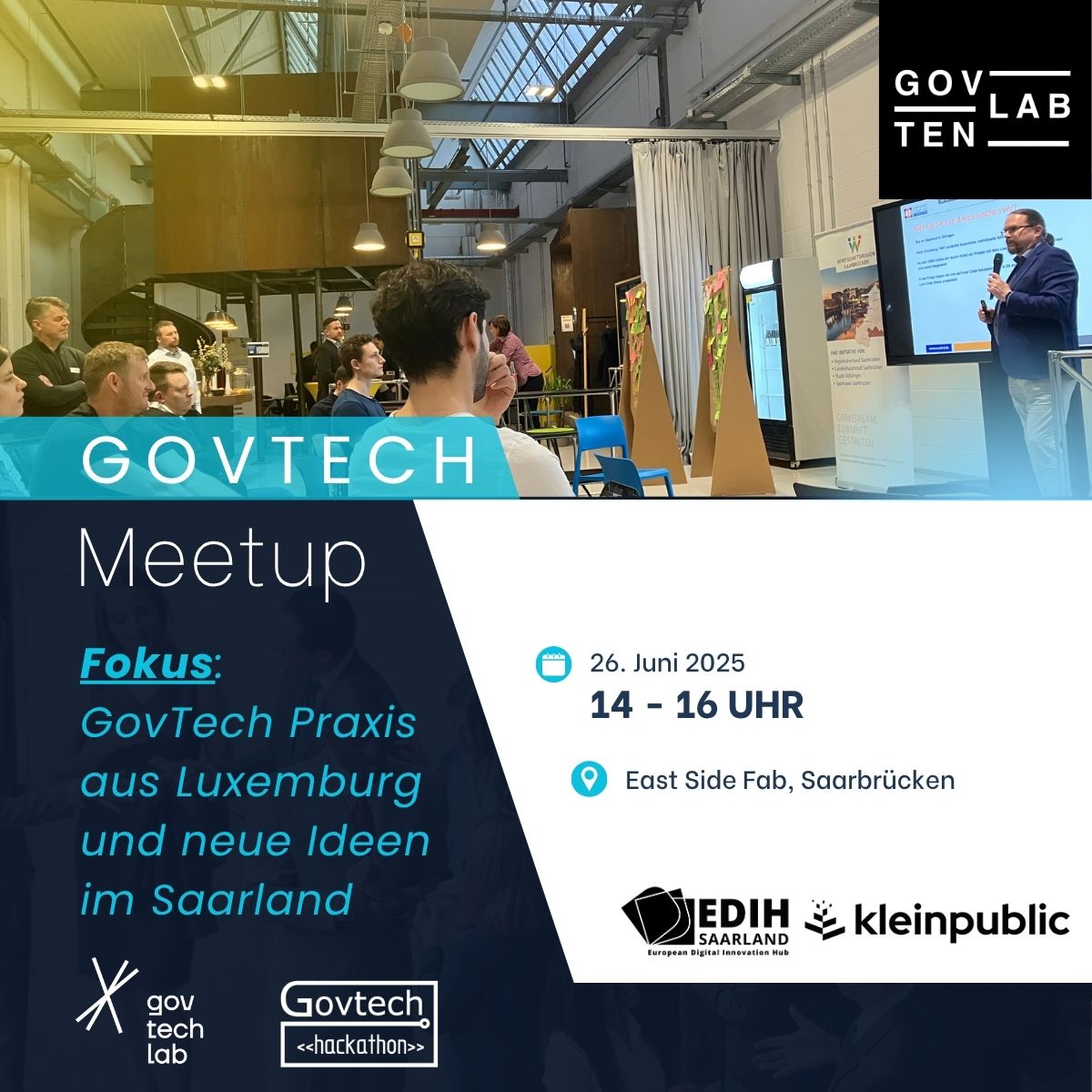 GovTech Meetup: GovLab Ten Saarland x GovTech Lab Luxembourg